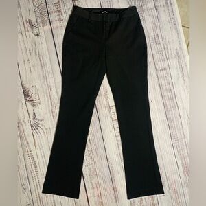 Express Columnist Barely Boot Cut Pants - Black